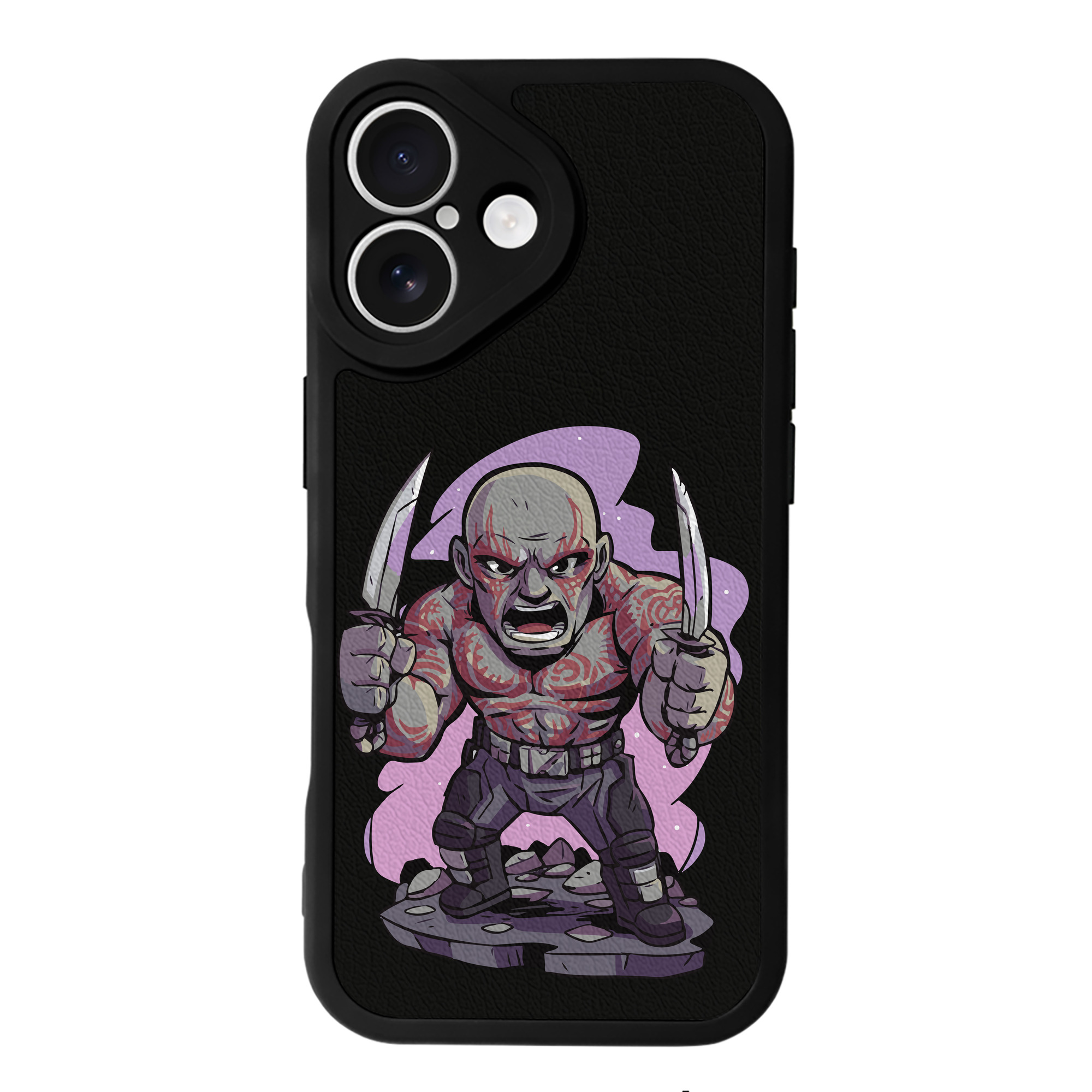 （画像用） アベンジャーズ The Avengers 【iPhone 16シリーズ対応】シリコンスマホケース（レザー調） 材質：シリコン